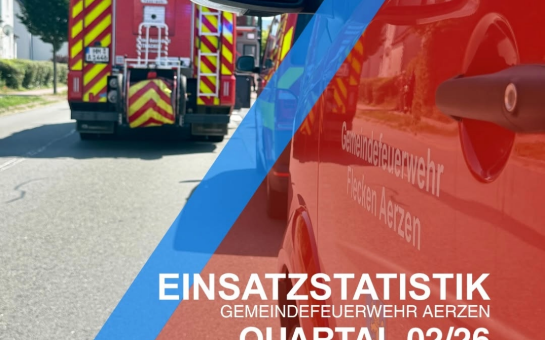 Einsatzstatistik 2. Quartal 2026